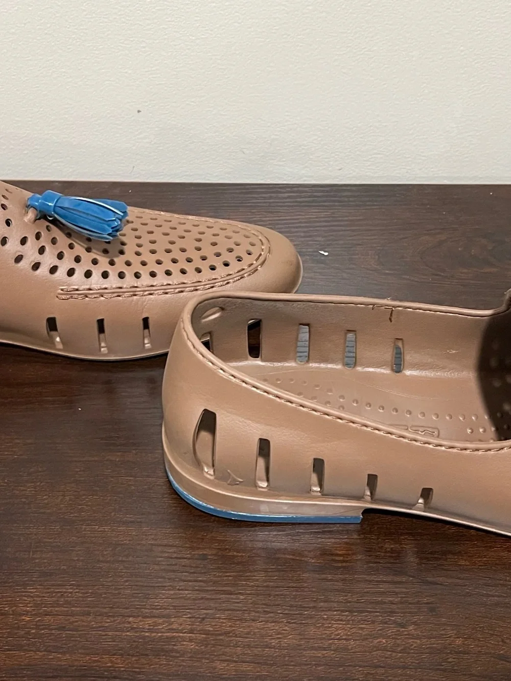 Floaters Men’s 12 Executive Tassel Brown Slip On Shoes